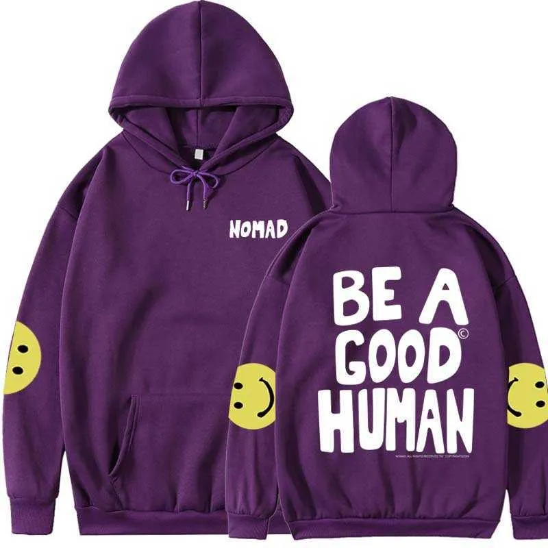 KPOP -brief Jimin Nomad wees een goede menselijke bedrukte hoodie winter plus sweatshirt oversize Harajuku sport -outfit vrouwen man