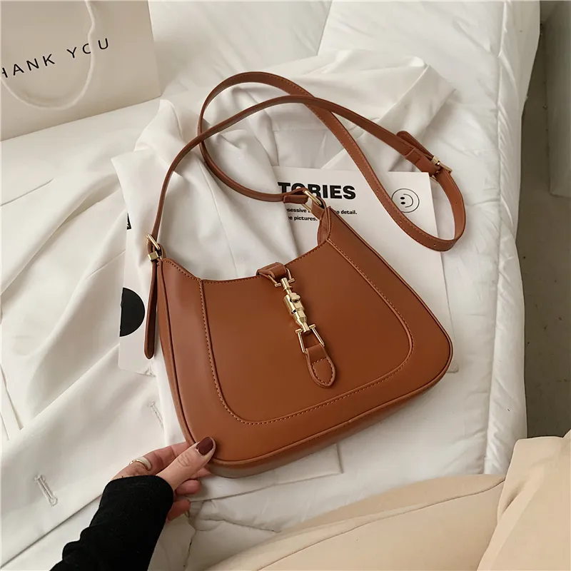 Top Quality Luxury Brand Purses and Handbags Designer Leather Shoulder Crossbody Bags for Women Fashion Underarm Sac A Main 220401