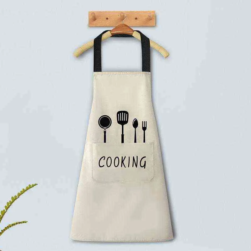 PVC Cartoon Cooking tablier étanche et épaupe épaissis de cuisine Cafe Y220426