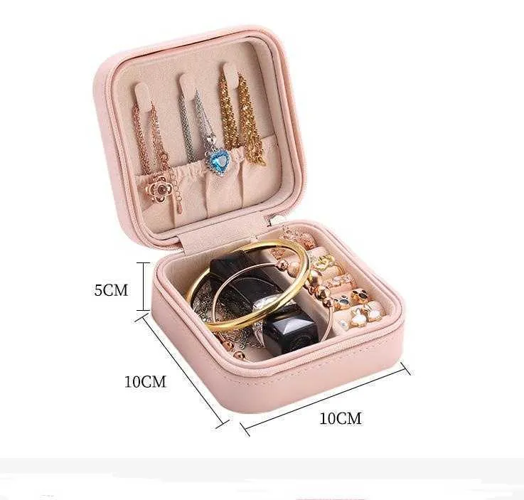50 -częściowy zestaw damskich mini kolczyków pudełko biżuterii