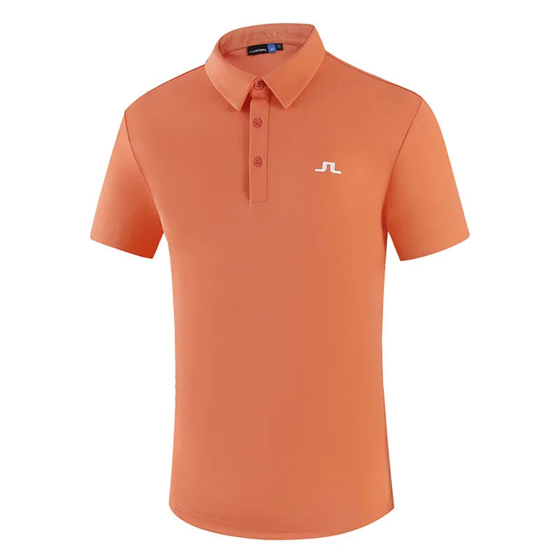 Summer Golf Clothing Men Short Sleeve Golf T-Shirt JL Indoor or Leisure Outdoor Sports Shirt 220707