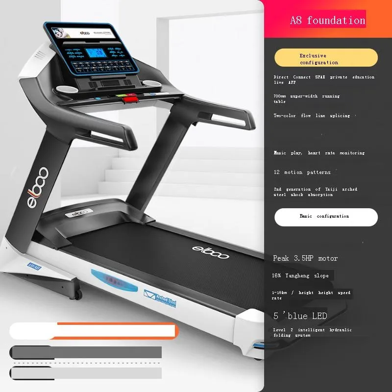 Percorso a piedi Andar Treadmil Maquina Gimnasio Macchine da corsa il fitness Cinta De Correr Attrezzature esercizi Spor Aletleri Tapis roulant