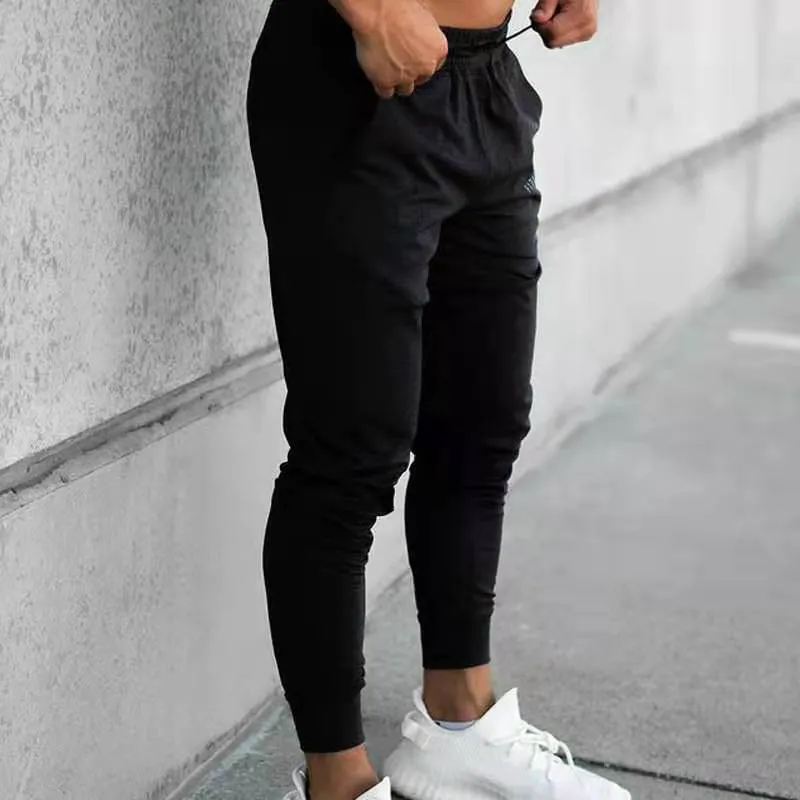 Multipockets joggingowe spodnie dresowe męskie trening siłowni bawełniany bawełna moda mu cle men swobodne spodnie do biegania YB2 220705