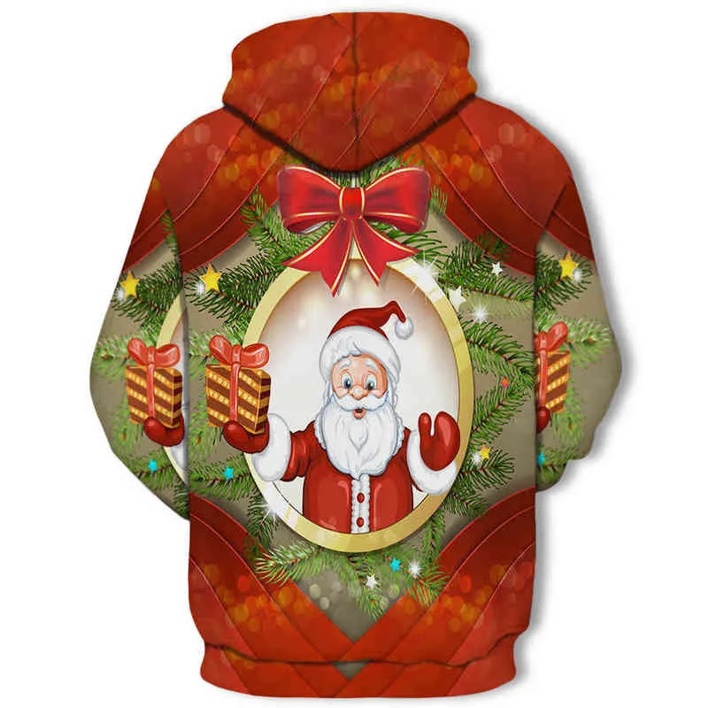 Jul 3D -hoodies i barn och vuxna mössor tröjor män/kvinnor långärmad höst vinter varmt mode roliga 3D -kläder l220704