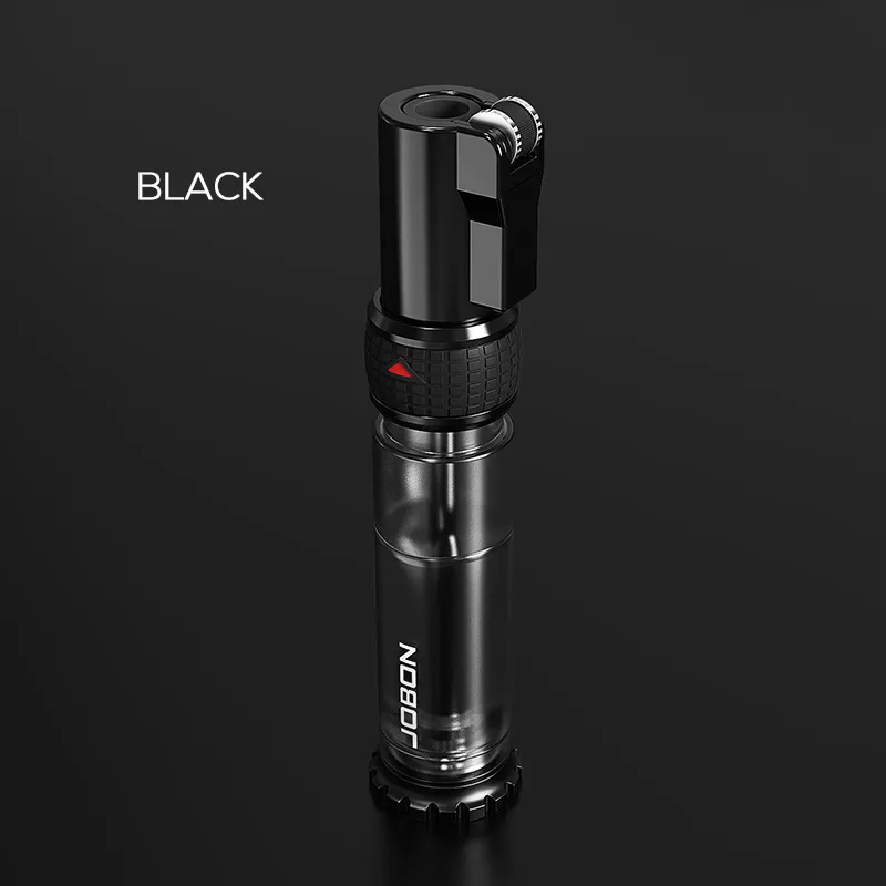 JOBON Cigar Torch Jet Lighter Refillable Butane Windproof Lighters with Gas Window