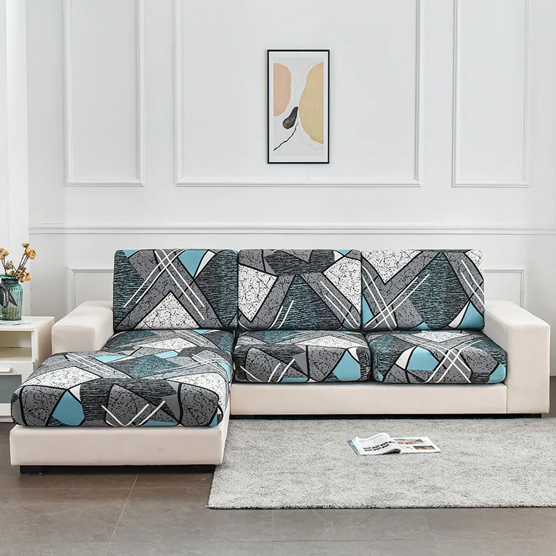 Ekose mobilya koruyucusu streç kanepe yastık kapağı elastik köşe koltuk slipcover spandeks kapaklar oturma odası 220615