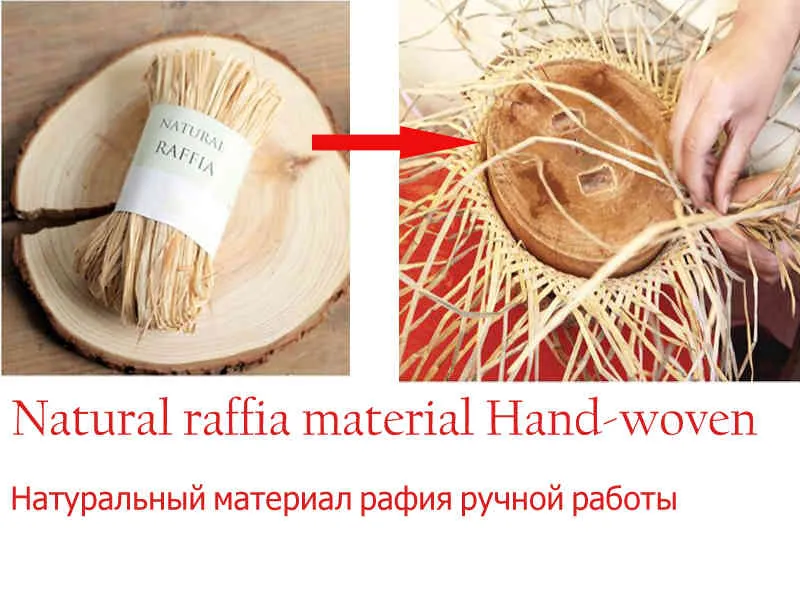 Women Summer Natural Raffia Girl Fashion Ribbon Floppy Shading Panama Wide Brim Sun s Vacation Travel Beach Straw Hat