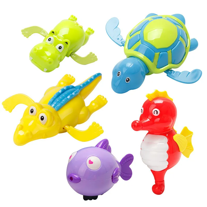 Bath Toys Turtle Dolphin Shower de bebê Baby Baby Up Swim Play Toy Singy Smmbing Acessories Baby Play In Water Random Color 220531