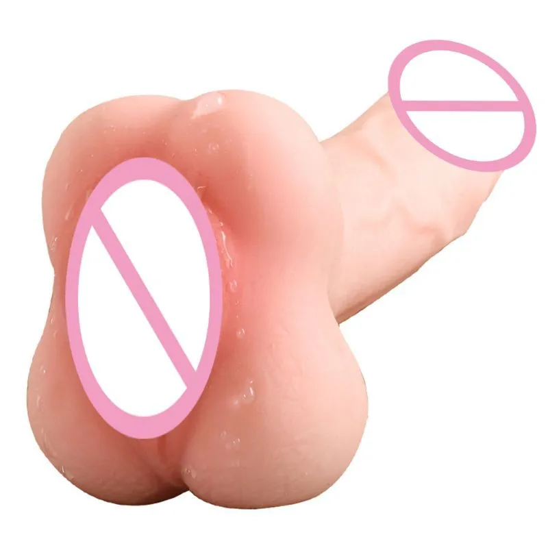 2 i 1 realistisk dildo anal plug man masturbation cup g rumpa vuxen kärlek sexig leksak för kvinnor män