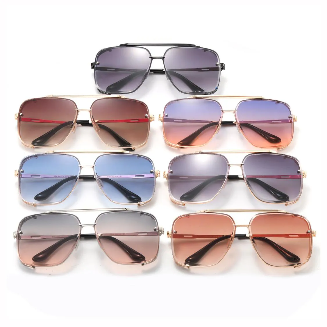 DT mach zonnebrillen Designer vrouw heren zonnebril mode wrap goggle zonnebrillen oversized strandcoating gepolariseerd UV -bescherming koolstofvezel goed