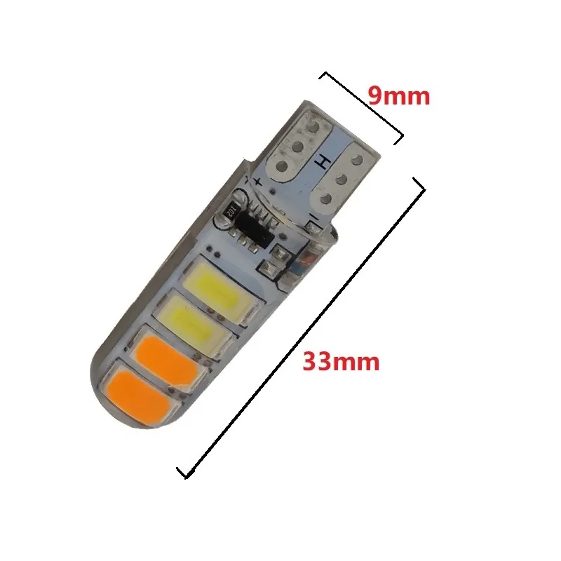 Nouveau 100 pièces T10 W5W 5630 8SMD Led Flash stroboscopique 194 168 LED clignotant ampoule feux de dégagement côté voiture coin parking 12V lumières