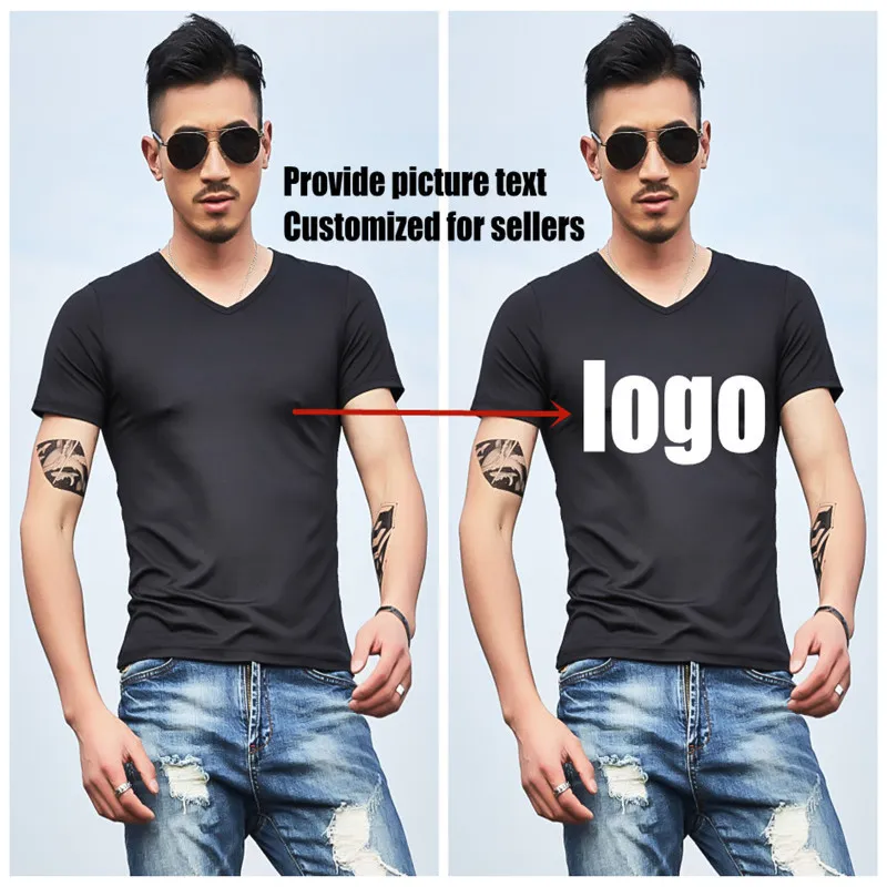 Customized EU size T shirt Printed DIY text Original design High quality gifts casual White top p o or Fashion 220615