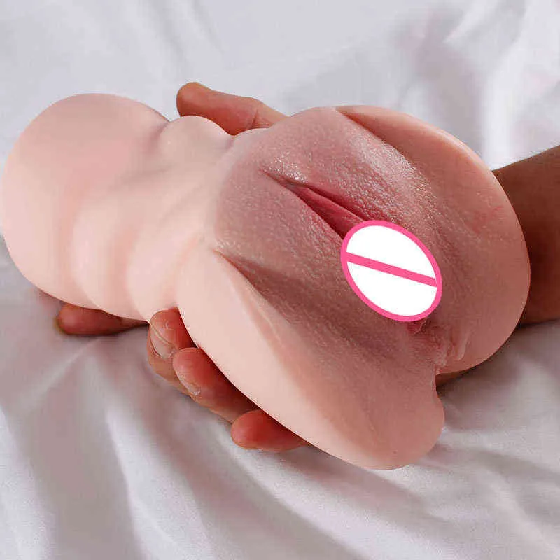 Brinquedos sexuais para homens silicone adulto produto masculino masturbadores copo realista artificial vagina buceta buceta real vagina sexoys 2x y220408