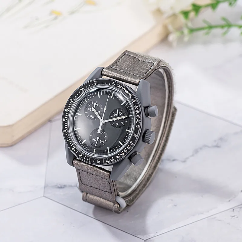 Nouveau mouvement de montre pour hommes avancé personnalisé automatique boîtier mécanique haut 316 bracelet en acier inoxydable bracelet en cuir importé 262T