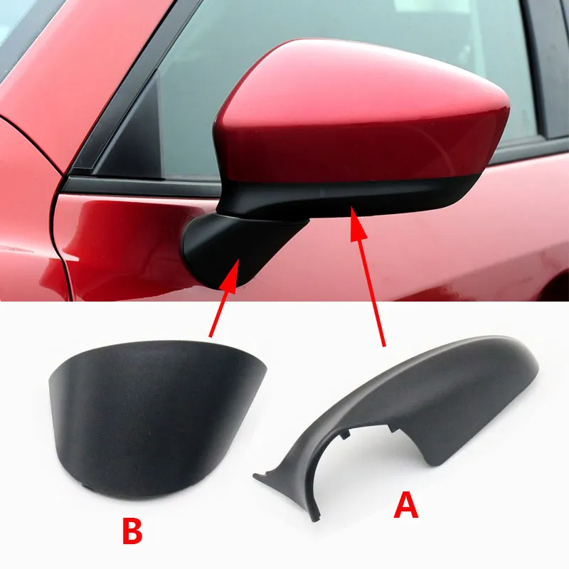Porta esquerda da asa do carro direito do lado de fora do espelho inferior do espelho inferior do espelho para Mazda CX-5 CX5 2013 2014
