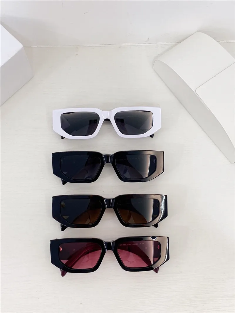 Novos óculos de sol de design de moda 09ZS quadro quadrado quadro popular e simples estilo legal estilo escuro versátil Proteção UV400 ao ar livre 2200