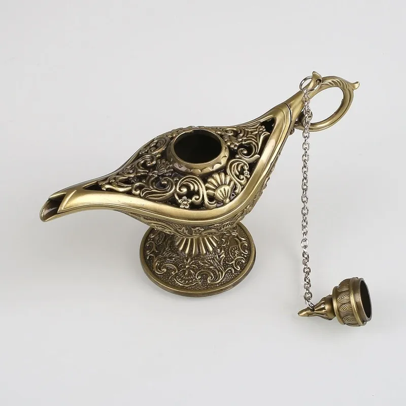 Традиционная поднятая сказка волшебство Aladdin Ing Lamp Tea Pot Vintage Retro Home Accessories 220707