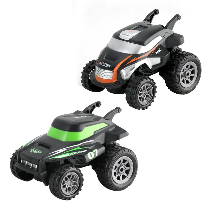 قابلة للبرمجة Rollover Stunt Car Watch Mini RC Control Control Silds S Electric Toy Gift 220608