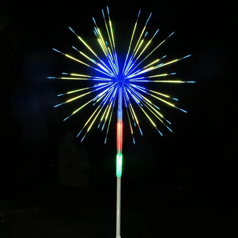 Fuochi d'artificio a LED che cambiano colore da sogno, luce impermeabile albero di Natale, lampada da fata patio, festa in giardino, decorazioni matrimoni di Natale216s
