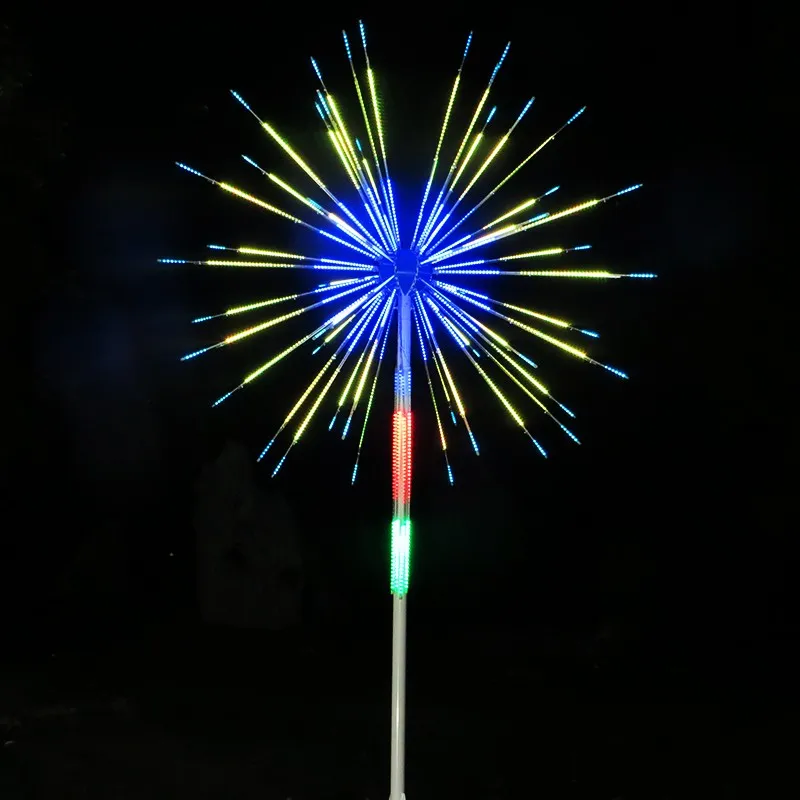 Lumière de feu d'artifice LED à couleur changeante de rêve, imperméable, lampe féerique pour arbre de noël, décoration de fête de Patio, de cour, de mariage, de noël, 220d