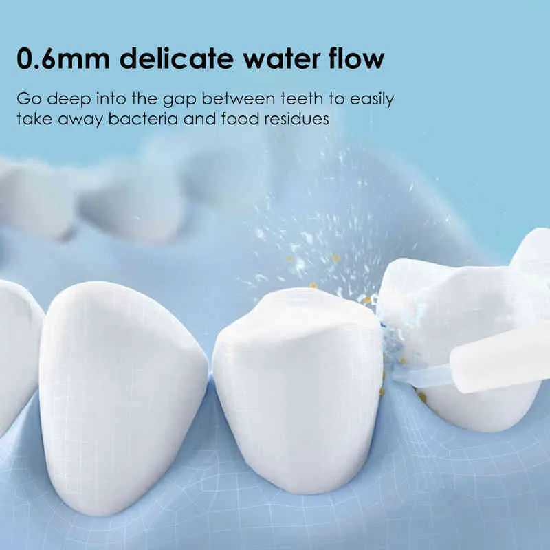 Irrigateur dentaire à Jet d'eau, nettoyeur de dents, Jet de blanchiment des dents, outil de dentisterie, hygiène Portable 2205103991401