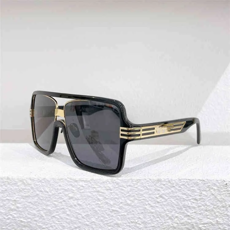 Designermarken Herren Sonnenbrillen UV400 Hochqualität G Family039s Neue Sonnenbrille zeigen die gleichen quadratischen Schatten Fashion GG0900S Sonnenbrille S4515729