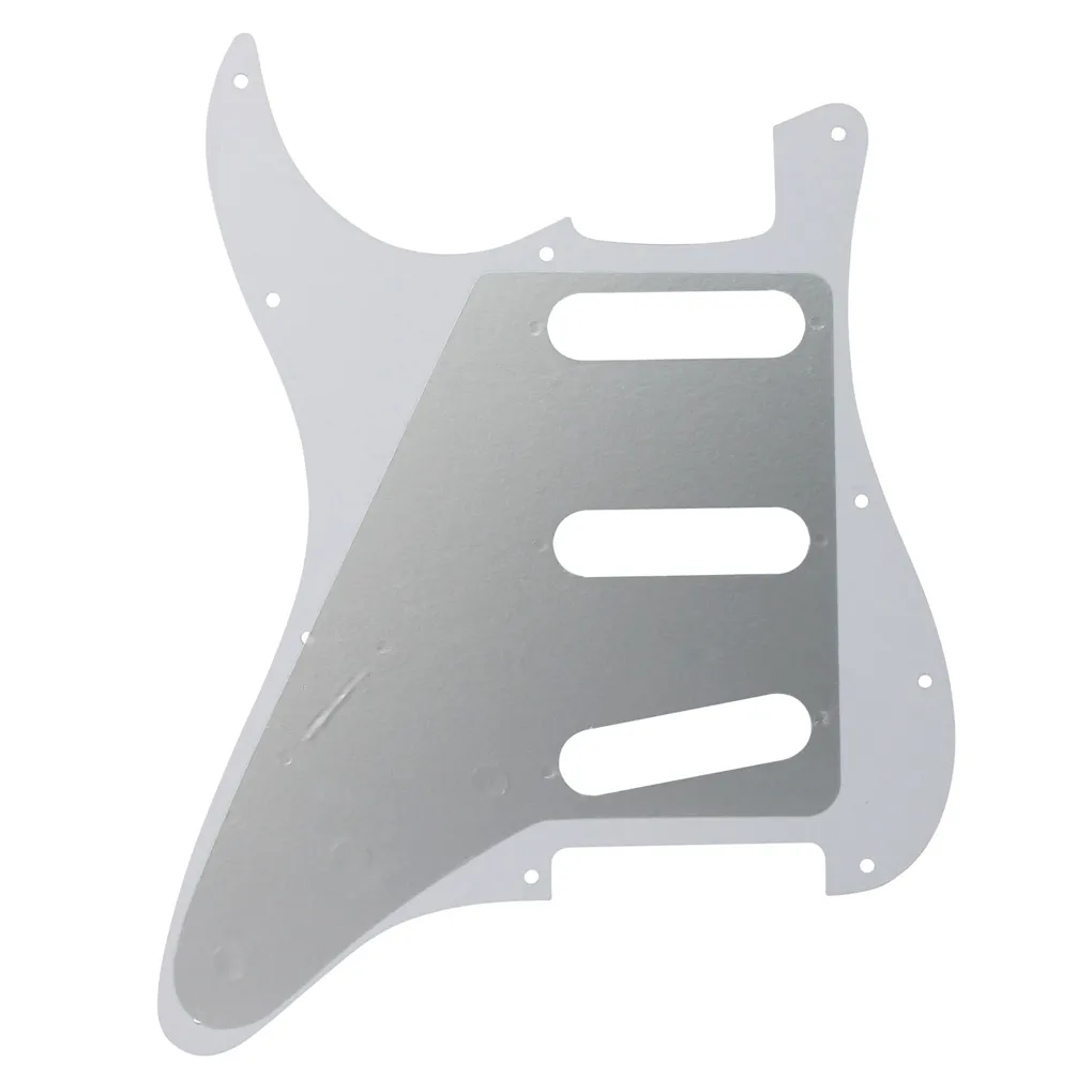 11 лунок SSS Guitar Pickguard Scratch Plate с винтами для электрогитарных деталей