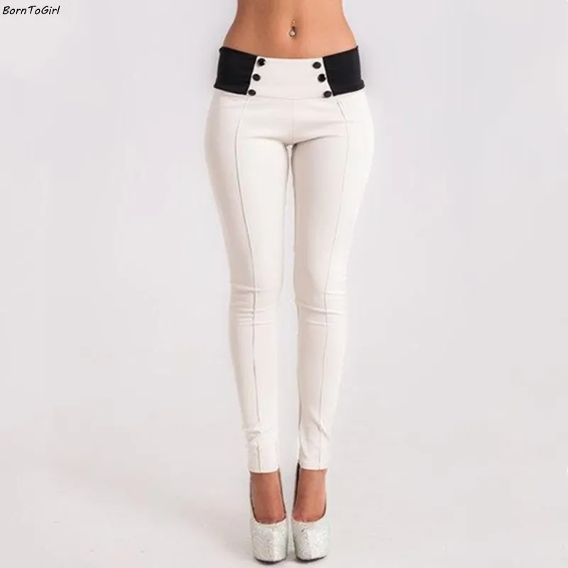 BornToGirl Women High Waist Skinny Jeans Leggings Woman Sexy Black White Gray Stretch Thin Denim Pants Tight Jeans femme 220701