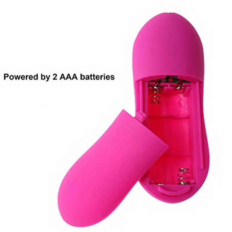 Nxy Eggs Bullets Aphrodisia 10 Modi Bullet-Vibrator, Multi-Speed-Vibrations-Ei-Massagegerät, elektrisch, kabelgebundene Fernbedienung, Spielzeug für Frauen rosa, 220509