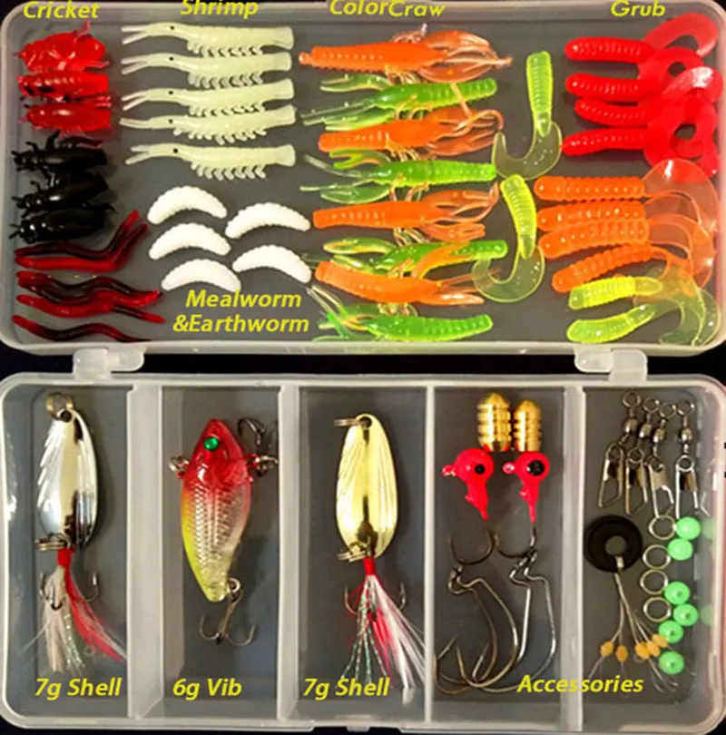 Kit Fishing Lures Set Hard Artificial Wobblers Metal Jig Spoons Soft Lure Fishing Silicone Bait Fishing Tackle Accessories Pesca 220726
