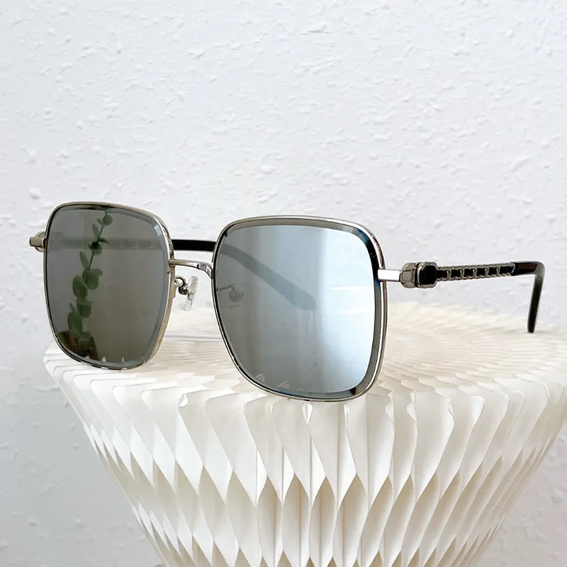 CH7323 Square Solglasögon skarvade benramglasögon för män och kvinnors solglasögon retro glasögon