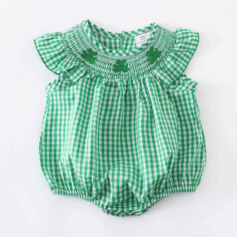 Girlymax St. Patrick's Day Sibling Plaid Clover Neonate Dress Boys Shorts Set Top Ruffles Pagliaccetto Smocked Woven Abbigliamento bambini AA220326