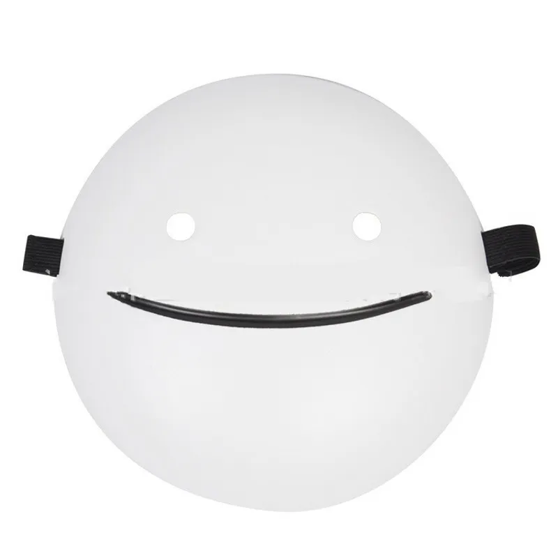 Cartoon Smile Dreams Mask Anime Белый шлем косплей Хэллоуин вечеринка аксессуары костюм 220715
