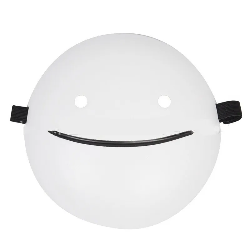 Cartoon Smile Dreams Masks Anime Capacete Branco Cosplay Halloween Party Props Acessórios Costumo 220715