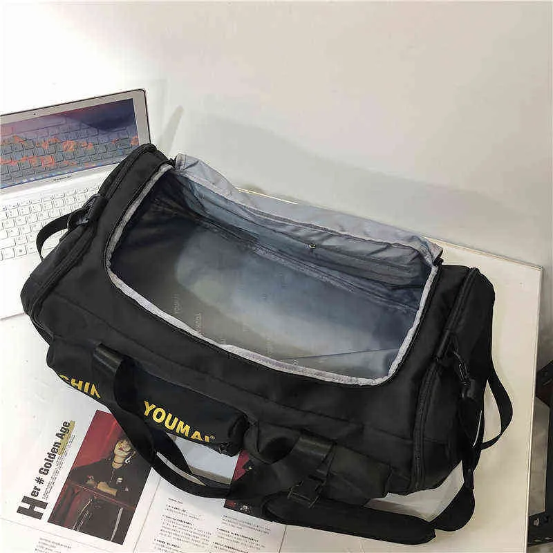 Duffel Torbalar Yüksek kapasiteli el bagaj çantası moda yeni naylon omuz crossbody kalite unisex sırt çantası çok fonksiyonlu seyahat s 220728