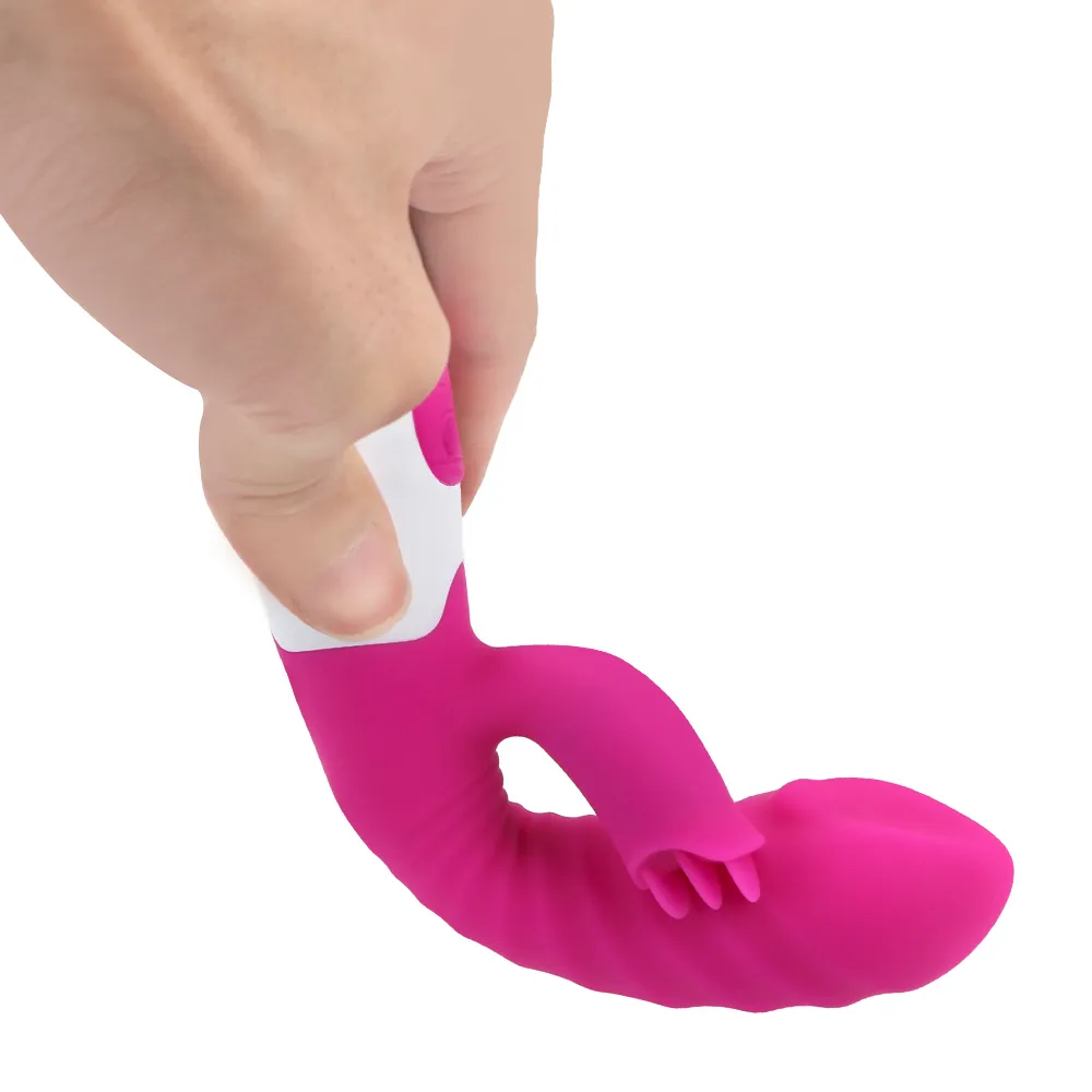 VATINE 30 fréquence mamelon vagin Anus Massage langue lécher lapin vibrateur point G stimulateur de Clitoris jouets sexy pour les femmes