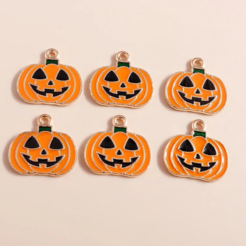 Charms Mix Styles Cartoon Halloween Charms för DIY -smycken Tillbehör Pumpkin Ghost v 220826