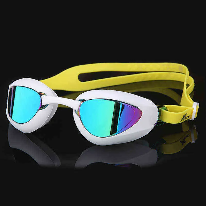 Adult Swimming Goggles Men Professional Swim Eyewear anti fog UV Swimming Glasses Natacion Waterproof Diving Glasses G220422