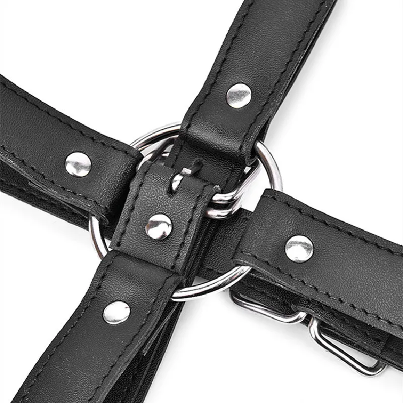 Ajustable erótico sexyy BDSM cuero Bondage esposas látigo para juegos de adultos juguetes esclavo accesorios parejas mujeres