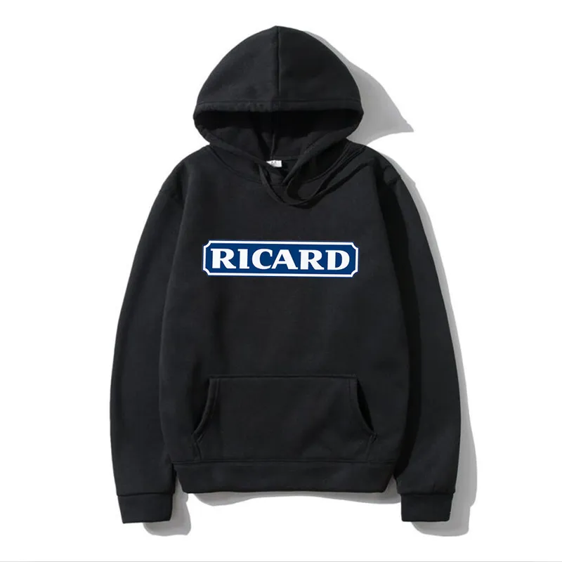 liquor alcohol France Ouzo hoodies men and women Ricard printed pullovers for adult pure cotton clothes 220805