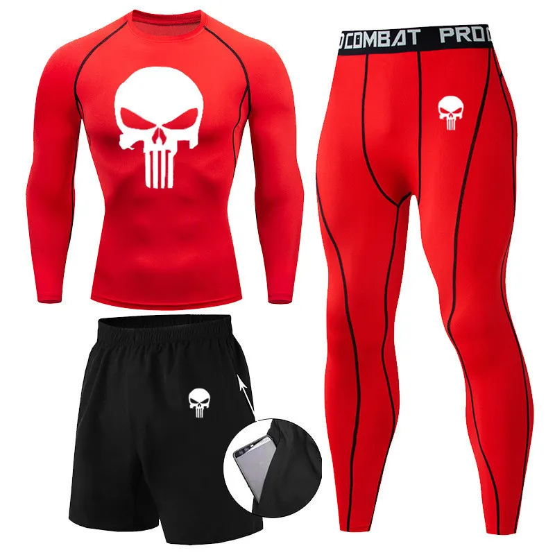 ضغط MMA Rashguard Men S Jiu Jitsu T Shirt Pants Muay Thai Shorts Rash Guard Gym Men BJJ Boxing مجموعات الملابس 224042173