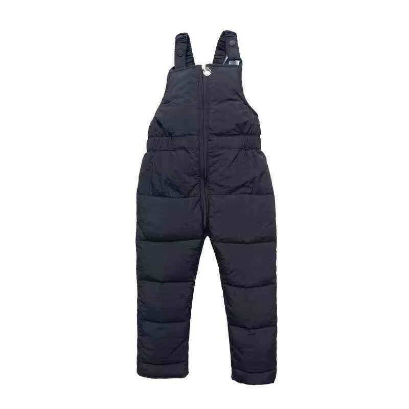 Otoño invierno ropa para niños cálido en general bebés niñas niños más pantalones gruesos niño mono para niños de 1 a 5 años abajo mamelucos J220718