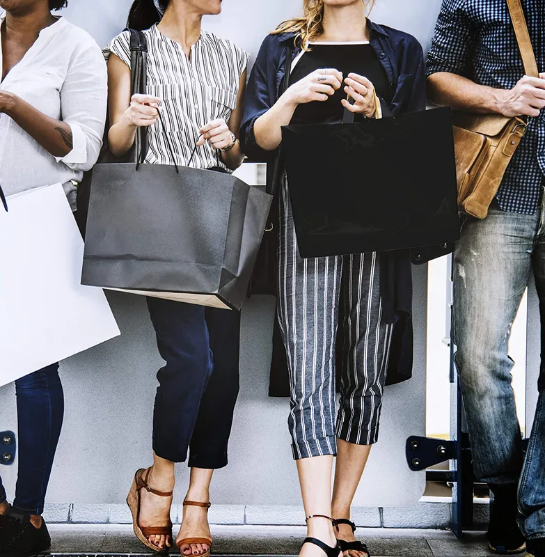 Plastpåsar Business Presentförpackning med slinghandtag för boutique -butiksklädpåse Personlig anpassad 220704