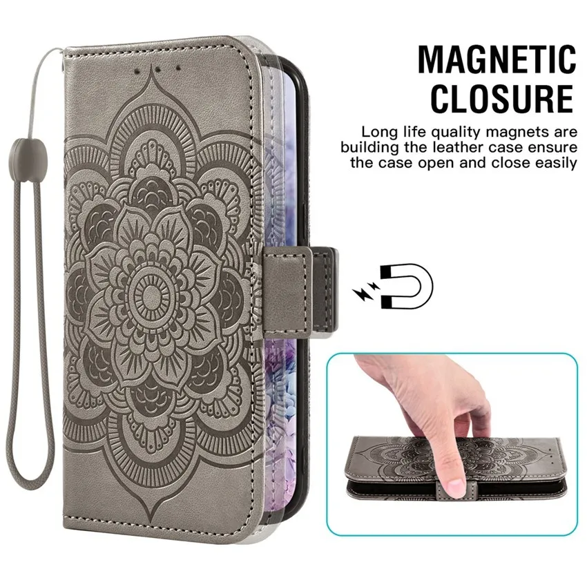 Wallet Cases for Samsung Galaxy S10 Lite Plus E 5G Fundas Capa Magnet Card Pocket with Lanyard Purse Stand Flip Cover