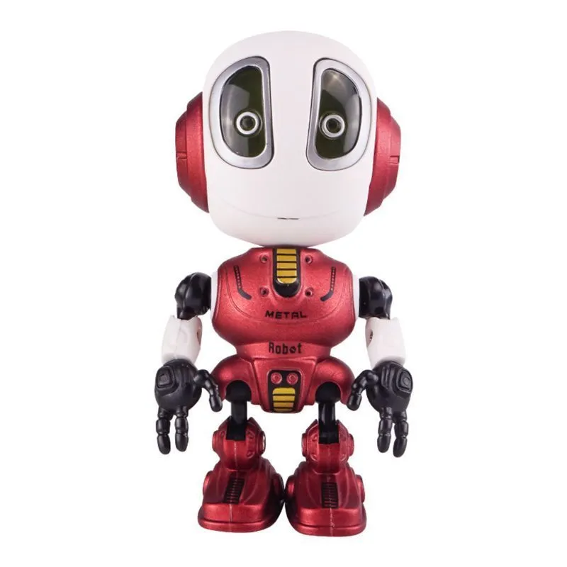 子供向けの敏感なロボットのおもちゃをタッチクリスマスストッキングレッドライト付きストッキングストッキング220427