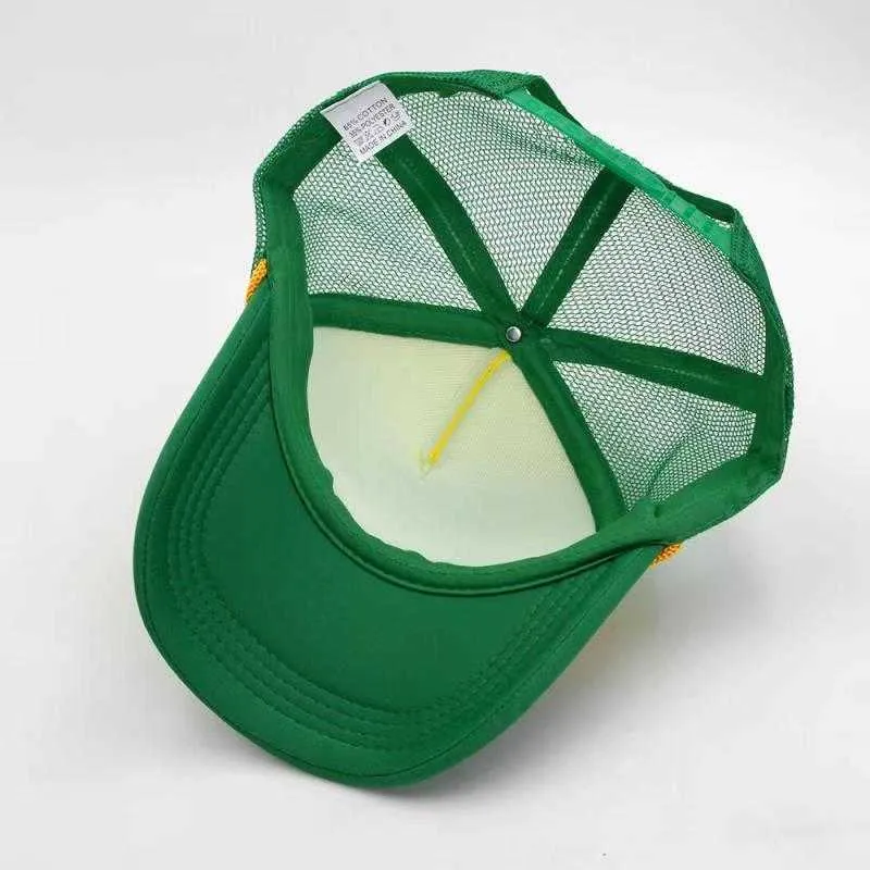 Stranger Things Season 4 Cotton Cap Cosplay Dustin Baseball Hat Mesh Thinking Sunshade Hats Adult Unisex Prop Party1808672