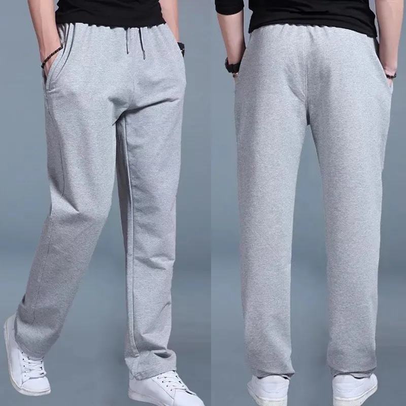 Men's Pants Spring Autumn Joggers Men Jogging Sweatpants Sportswear Knit Tr 220823