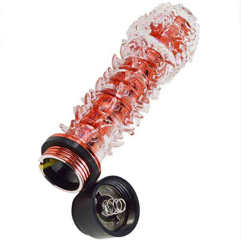 Vibratörler çubuk kristal diken tek şok kadın mastürbasyon av masajı yetişkin seks kadın titreşim kadın oyuncakları için titreşim 220713