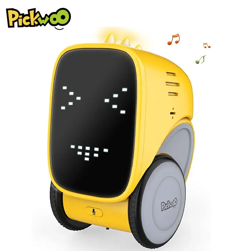 Pickwoo Voice Gesture Control Smart Robot Sztuczny inteligentny interaktywny edukacyjny dotyk indukcyjny śpiew taniec 2204279031627