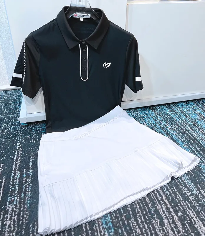 Golf Shirts Master Bunny Schnelle trockene Sportarten Kurzarm Fashion Ladies Poloshirt Golf Top 2206266374036